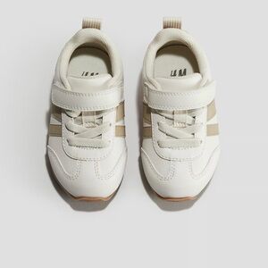 H&M Kids Cream Sneakers NWOT